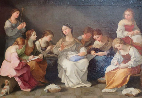 Educación de la Virgen de Guido Reni