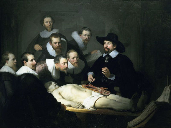 10 cuadros con la educación como protagonista_ La lección de anatomía del Dr. Nicolaes Tulp